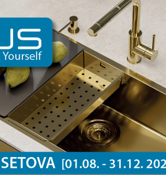 Akcijska ponuda setova: sudoper i slavina (august - decembar 2024.)